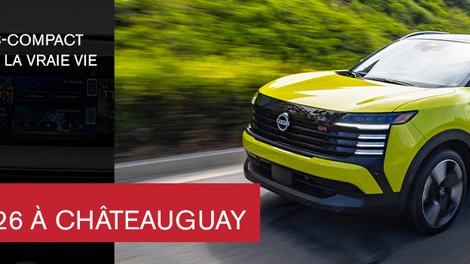 Nissan Kicks 2026 à Châteauguay : le VUS sous-compact pensé pour la vraie vie
