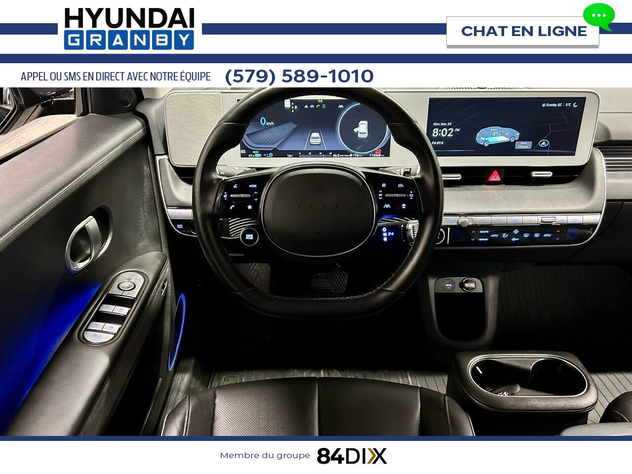 Hyundai IONIQ 5 2023 Noir Granby - photo #14