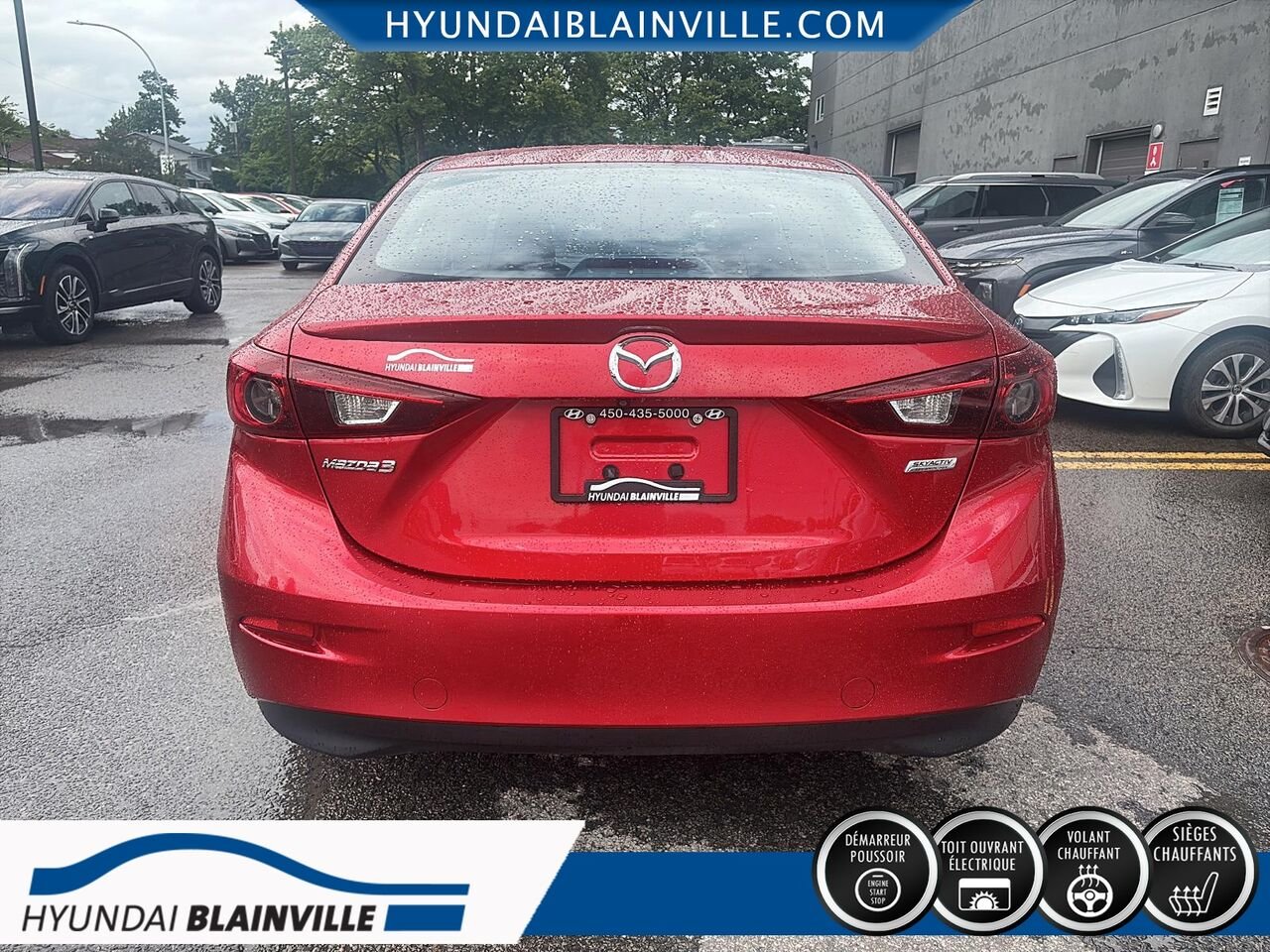 Mazda Mazda3 2017 Rouge Blainville - photo #4