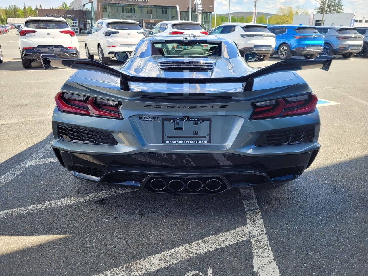 2024 Chevrolet Corvette Z06 cabriolet 2 portes avec 2LZ Grey Thetford Mines - photo #5