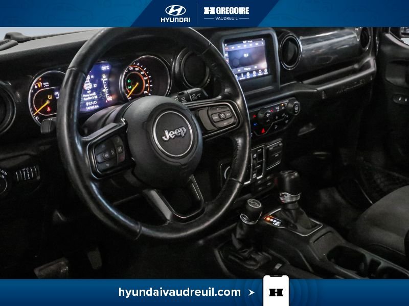 Jeep Wrangler Unlimited YA877 | Sport 4x4 2019 Gris Laval - photo #15