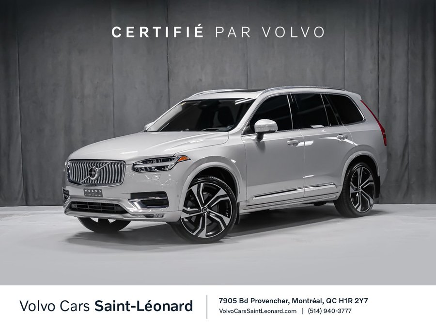 2024 Volvo XC90 B6 ULTIMATE BRIGHT BOWERS & WILKINS SILVER DAWN