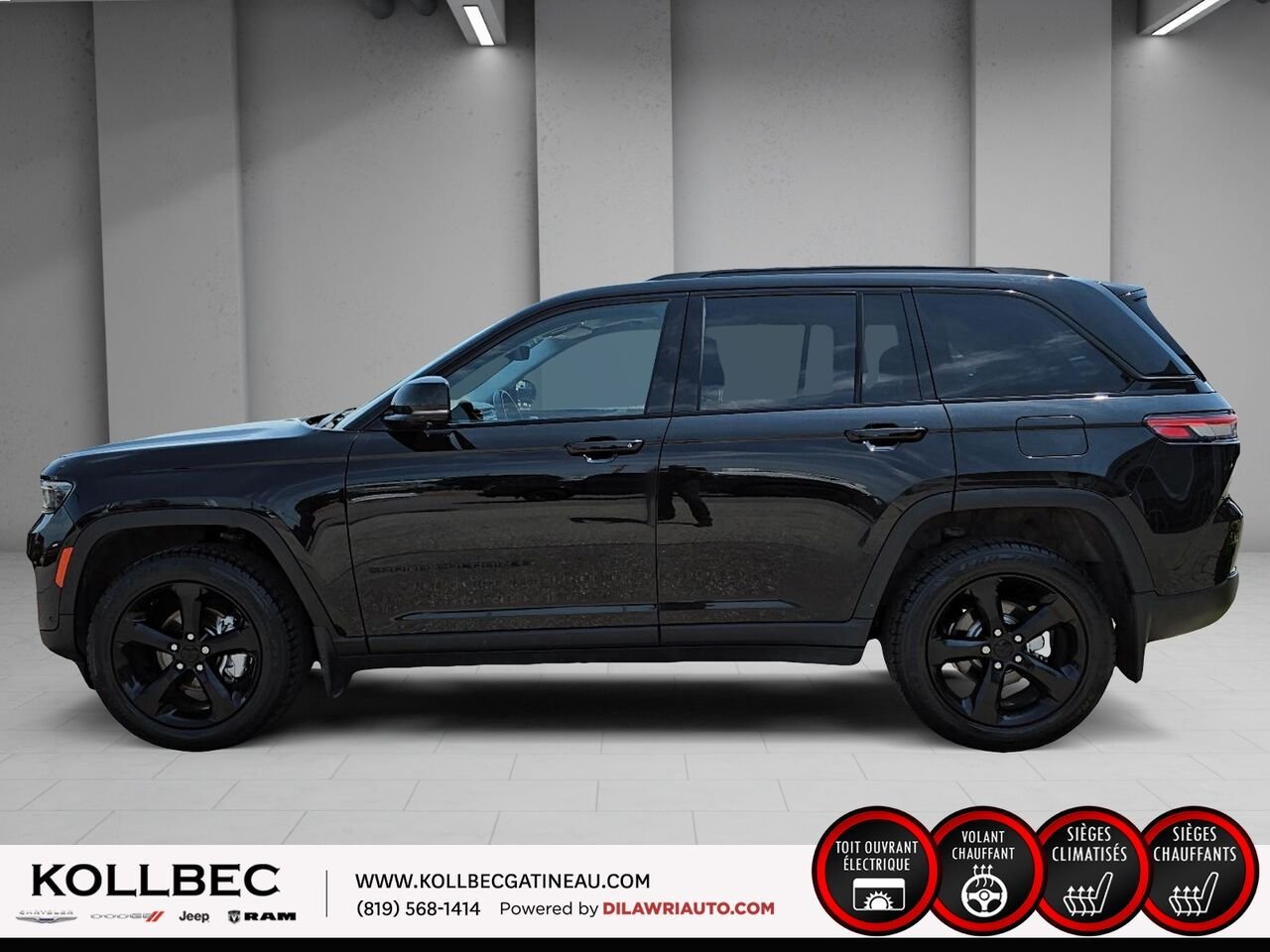 JEEP GRAND CHEROKEE 26561 | Limited 4x4 2023 Noir Gatineau - photo #17