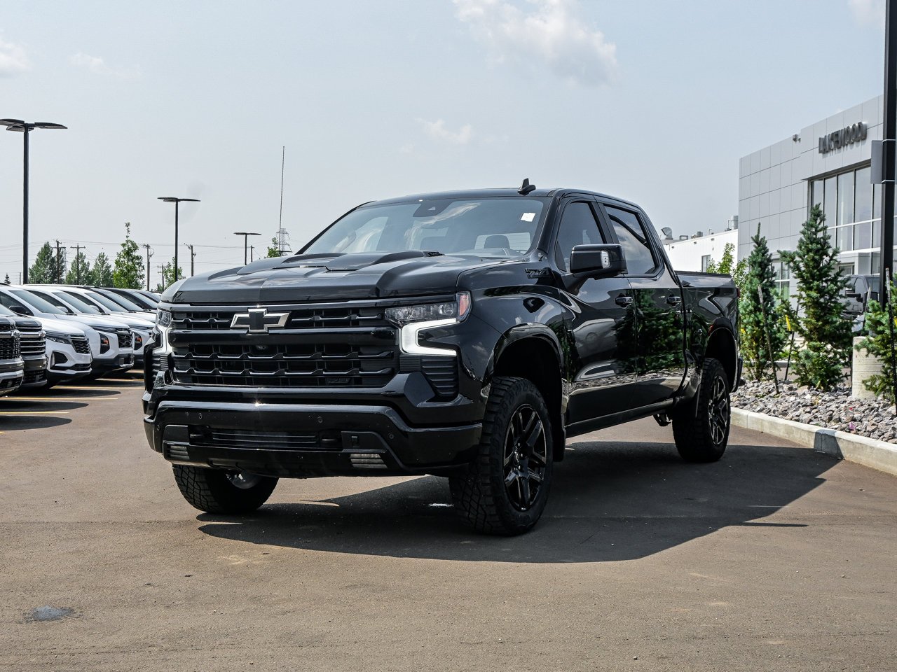 2025 Chevrolet Silverado 1500 4WD Crew Cab 147 LT Trail Boss Black Sherwood Park - photo #3