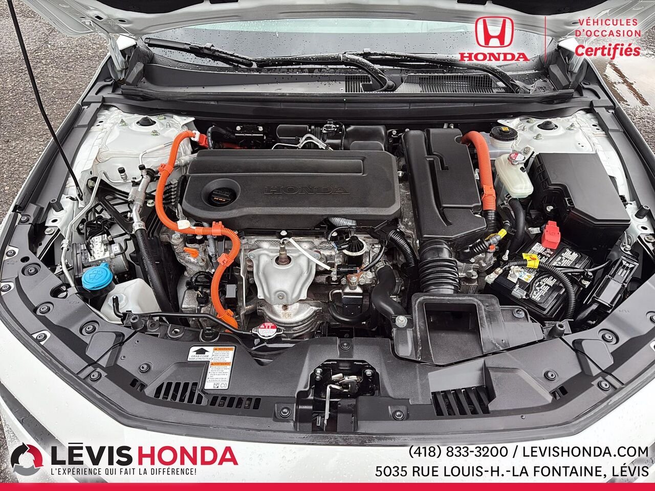 Honda Accord Hybride Touring Touring CVT 2023 Blanc Lévis - photo #15