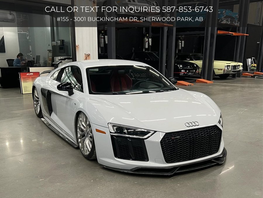 2018 Audi R8 Coupe 2018 White