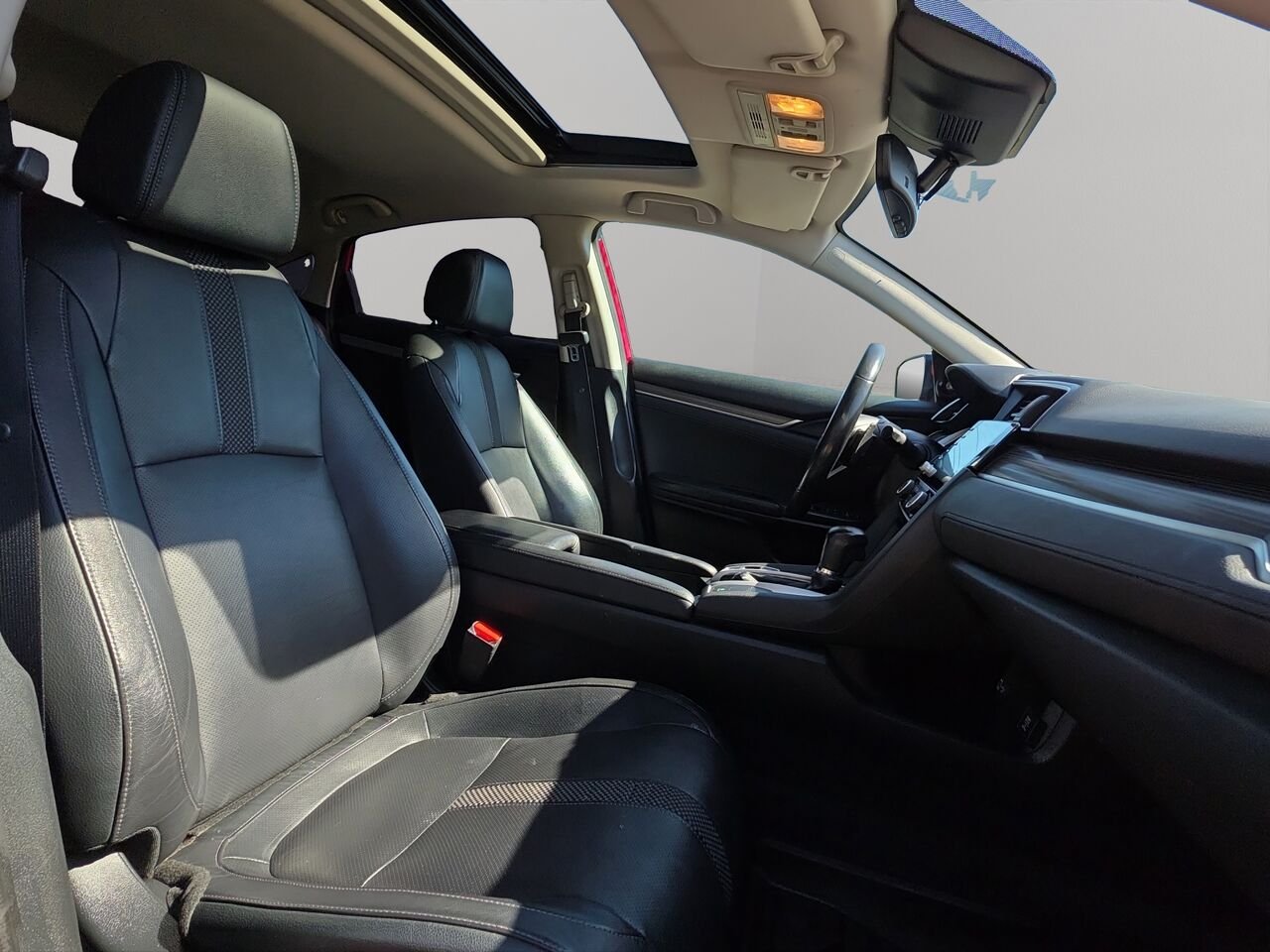 Honda Civic Berline Tourisme CVT, Navigation, Toit ouvrant, Apple Carplay 2020 Rouge Val-David - photo #17