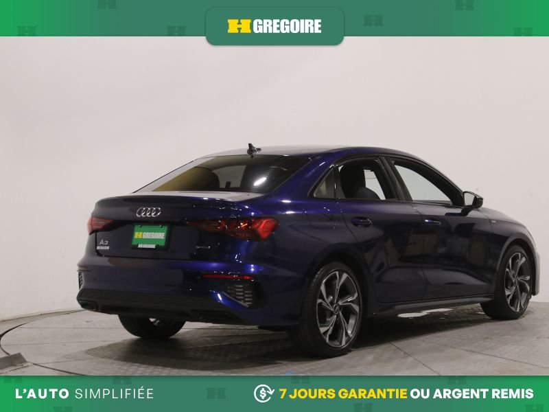 2023 Audi A3 Blue Blainville - photo #8