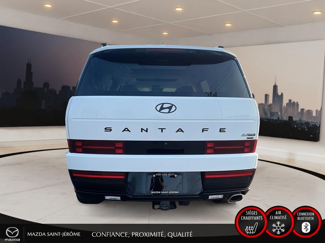 2024 Hyundai Santa Fe White Saint-Jérôme - photo #6