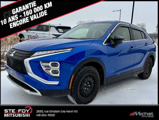 2023 Mitsubishi Eclipse Cross CARBONE S-AWC, VOLANT CHAUFANT,CAMERA DE RECUL Blue