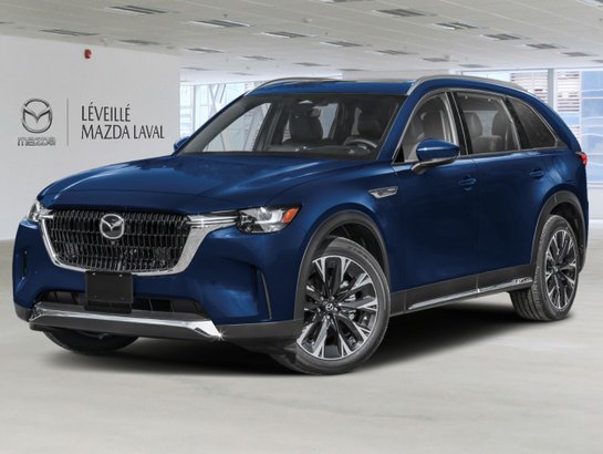 Mazda CX-90 hybride rechargeable 2025 2025 Bleu cristal foncé mica