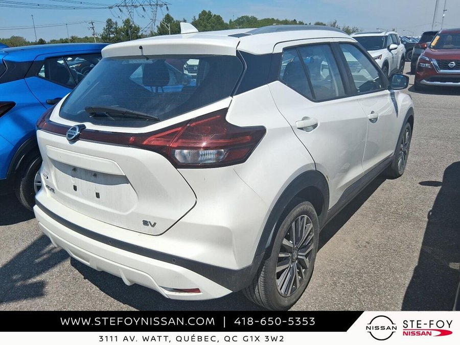 Nissan Kicks SV TA S6694 2021 Blanc