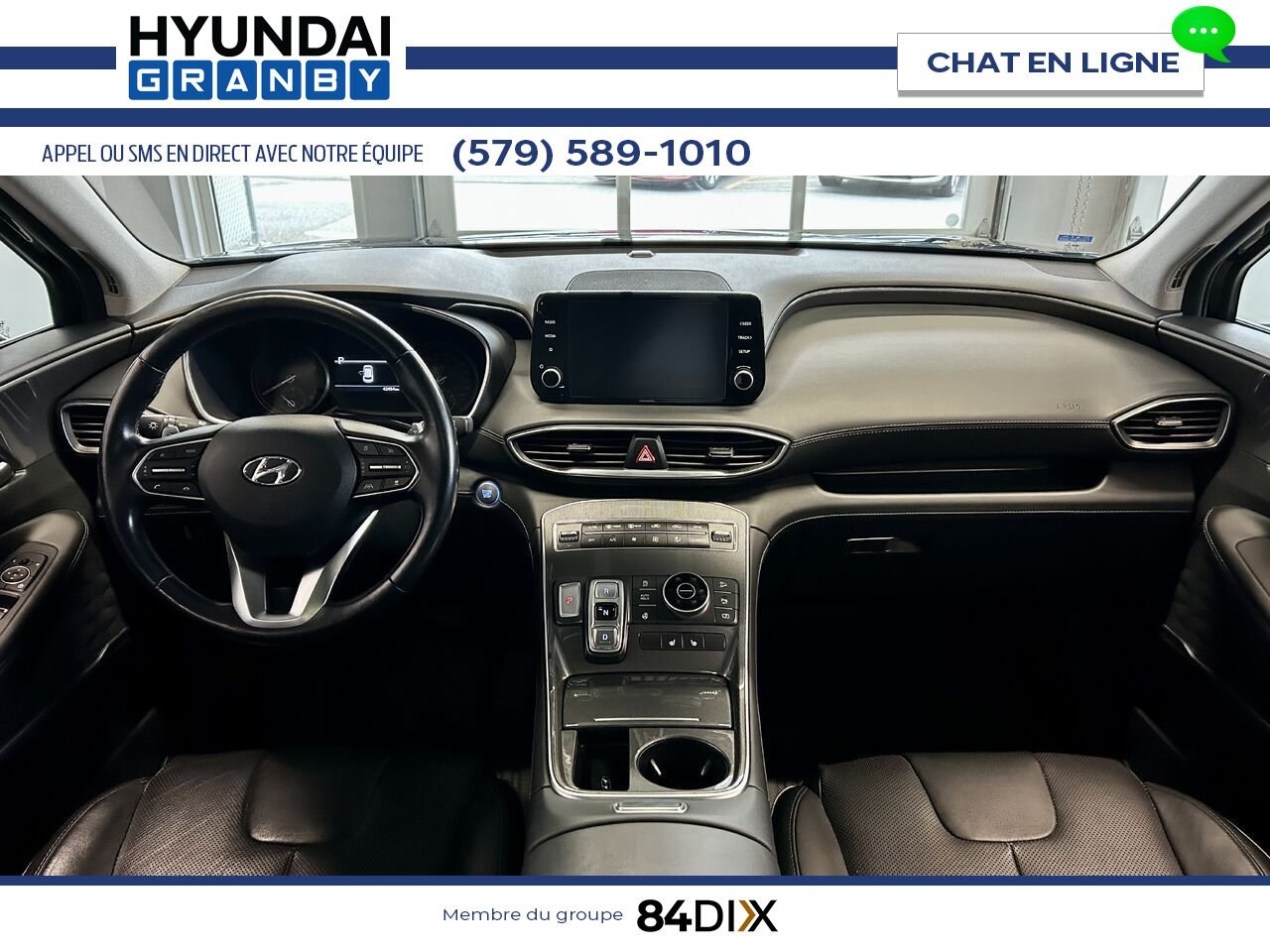 Hyundai Santa Fe 2022 Noir Granby - photo #12