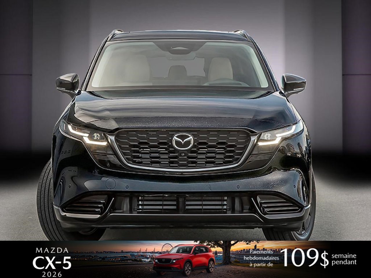2026 Mazda CX-5 JM3KMCHA5T0201979 Jet Black Mica Mirabel - photo #1