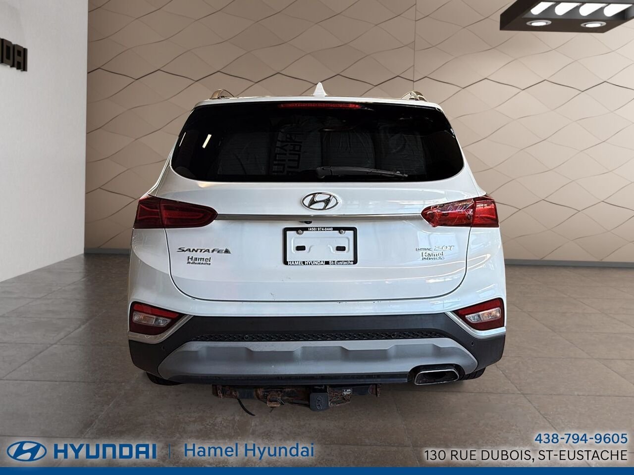 2019 Hyundai Santa Fe White Saint-Eustache - photo #3