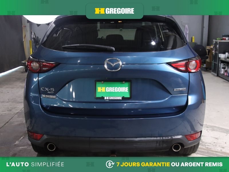 Mazda CX-5 820840 | GT AWD AUTO A/C MAGS CUIR TOIT NAV CAM RECUL BLUET 2020 Bleu Laval - photo #5
