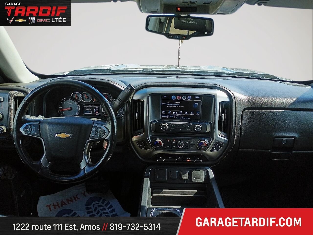 2017 CHEVROLET SILVERADO CABINE MULTIPLACE 4RM Black Amos - photo #12