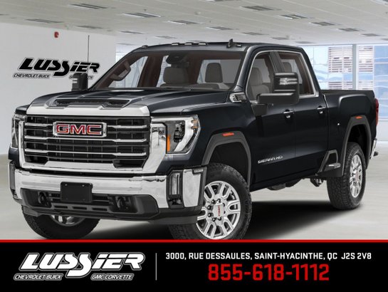 GMC Sierra 2500HD SLE cabine multiplace 4RM 159 po 2026 NOIR ONYX