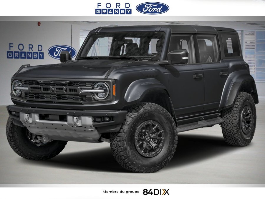 Ford Bronco Raptor 4 portes 4x4 2026 Noir ombre