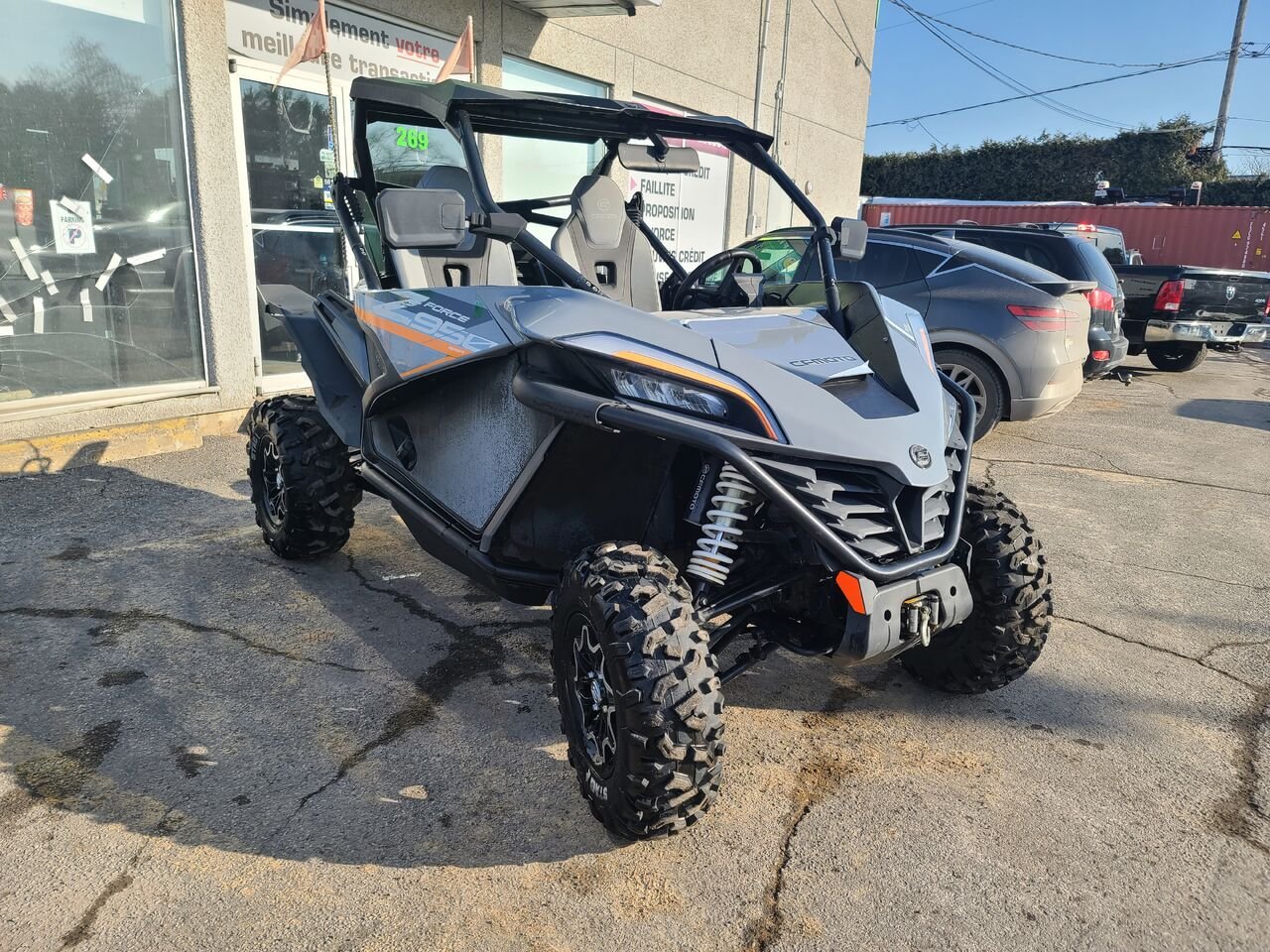 CF-MOTO Z-FORCE 2020 Bleu Longueuil, - photo #7