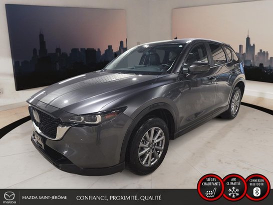 2025 Mazda CX-5 GS | CUIR | AWD | MAGS | Grey