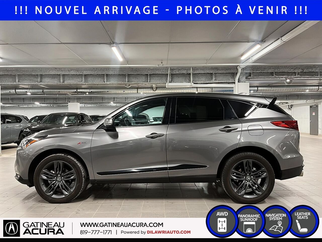 Acura RDX A-Spec SH-AWD 2024 Gris Gatineau - photo #8