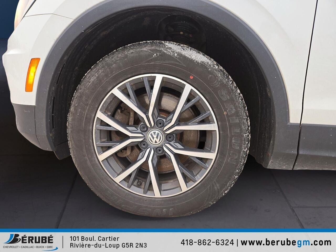 Volkswagen TIGUAN Confort Line 2019 Blanc Rivière-du-Loup - photo #5