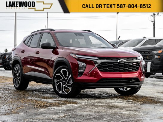 2025 Chevrolet Trax 2025 Red