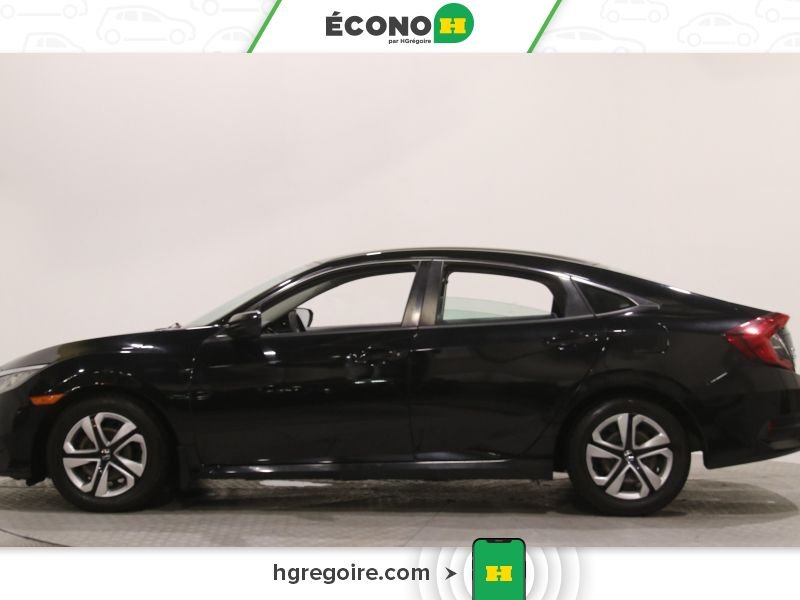 2017 Honda Civic Black Blainville - photo #4