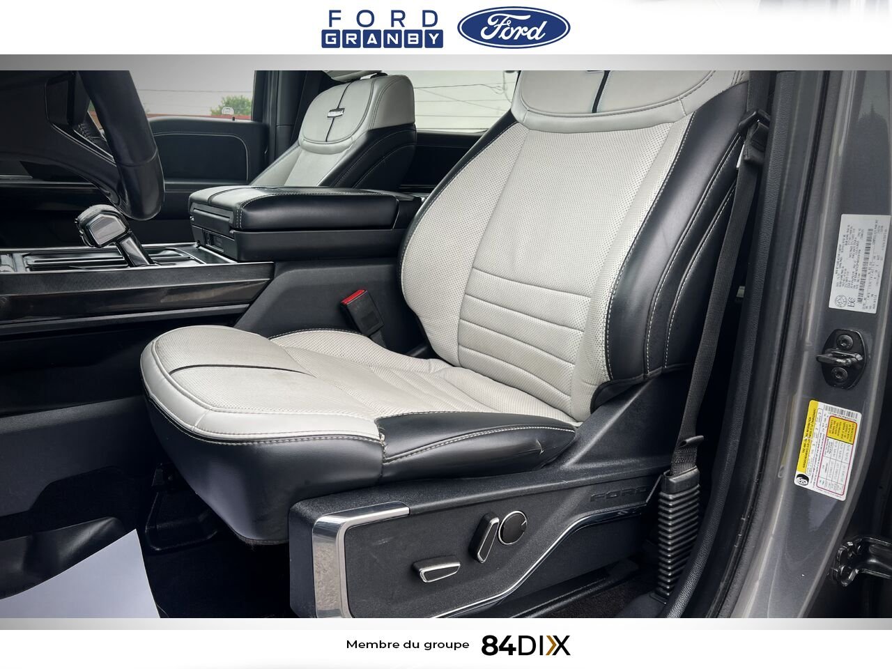 2023 Ford F-150 Lightning Grey Granby - photo #11