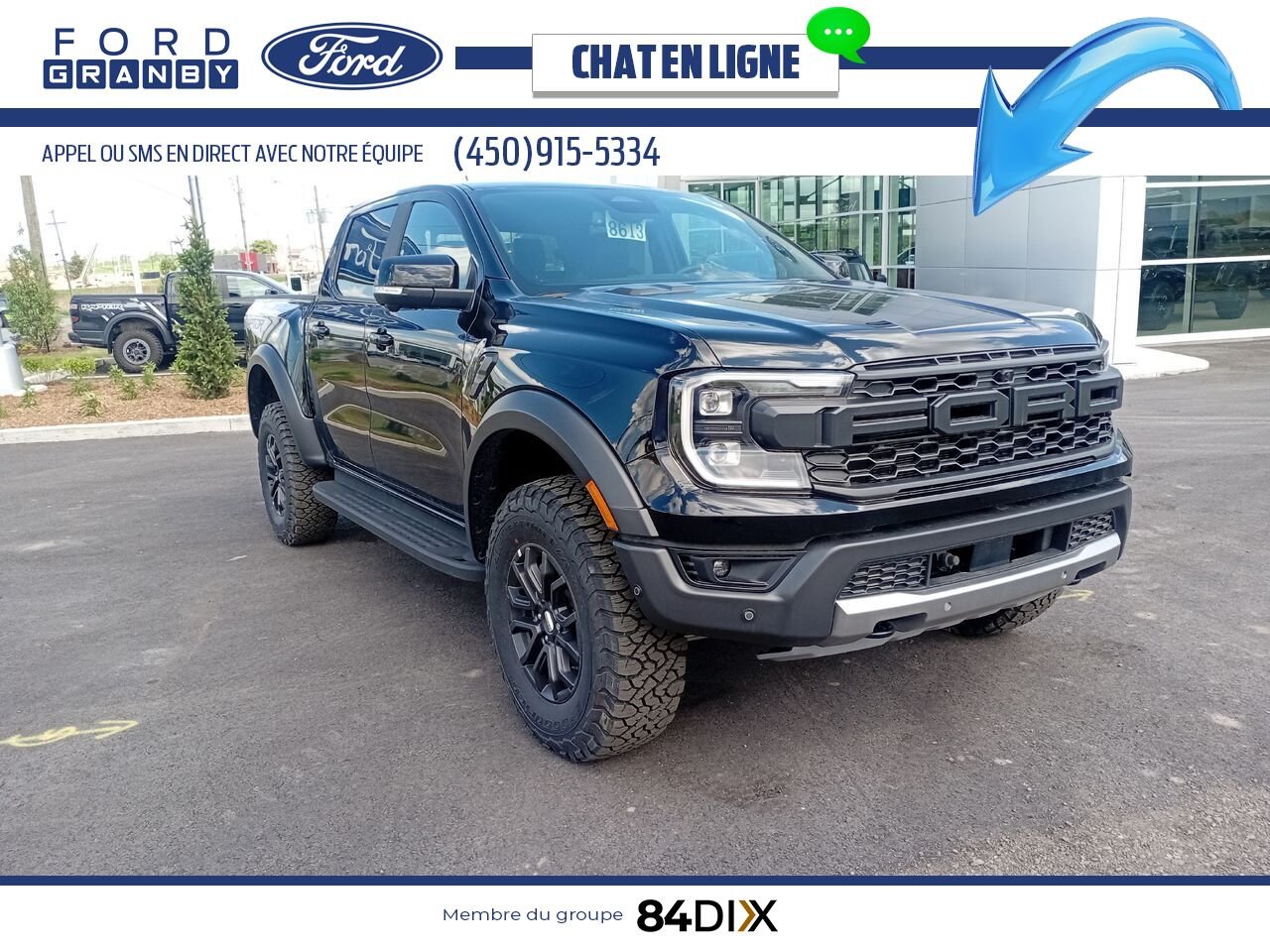 2024 Ford RANGER Black Granby - photo #0