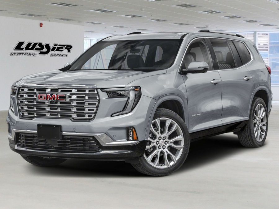 GMC Acadia Traction intégrale 4 portes Denali 2026 Argent métallisé