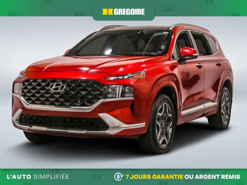 2021 Hyundai Santa Fe Red Laval - photo #2