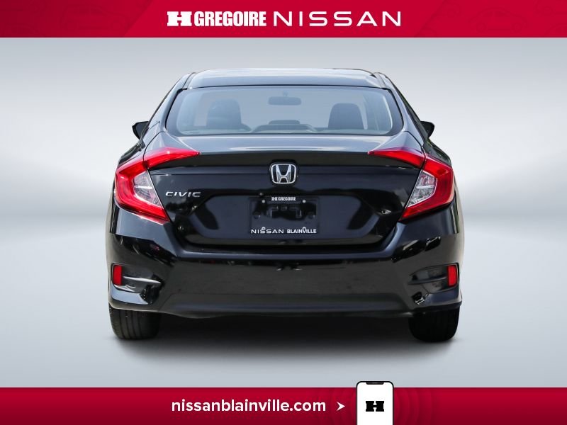 2018 Honda Civic Black Blainville - photo #7