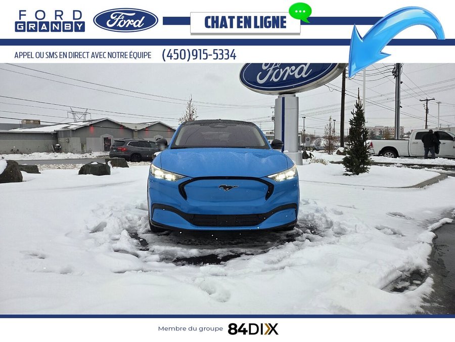 Ford Mustang Mach-E Premium TI, Grande Autonomie 2024 Bleu