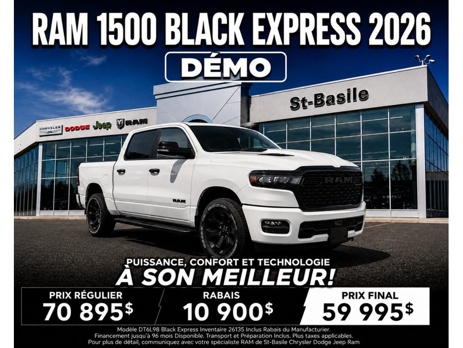 Ram 1500 2026 2026 Blanc