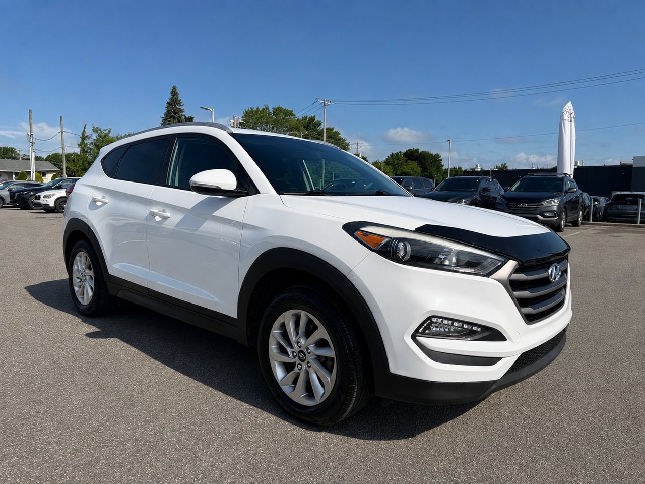 Hyundai Tucson Premium 2016 Blanc Châteauguay - photo #3