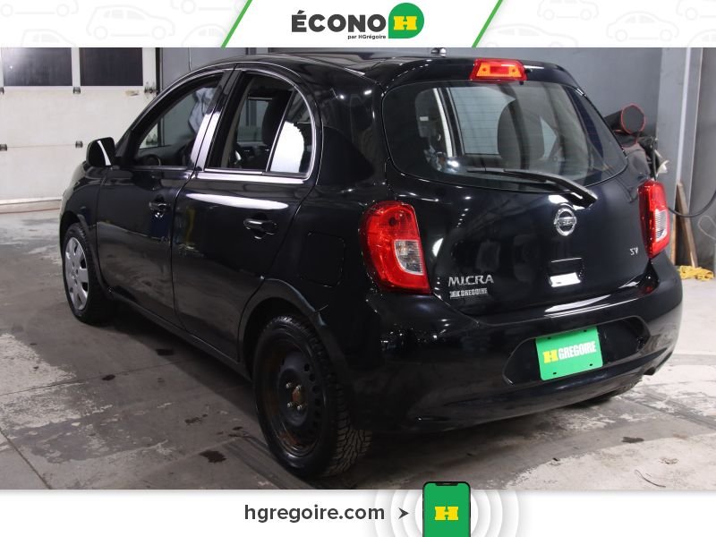 Nissan MICRA 820274 | SV AUTO A/C GR ELECT 2016 Noir Laval - photo #4