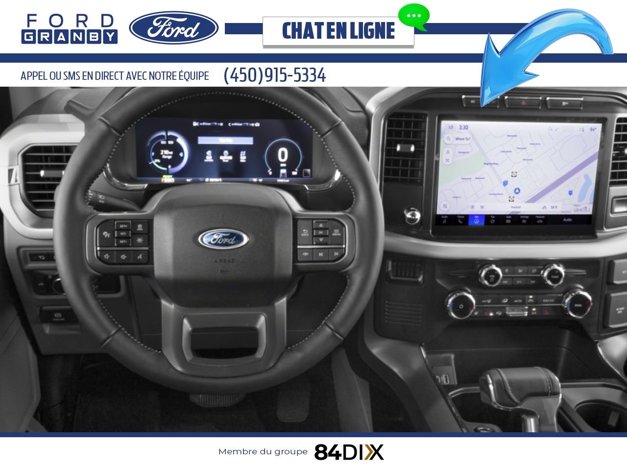 2025 Ford F-150 Lightning Oxford White Granby - photo #8