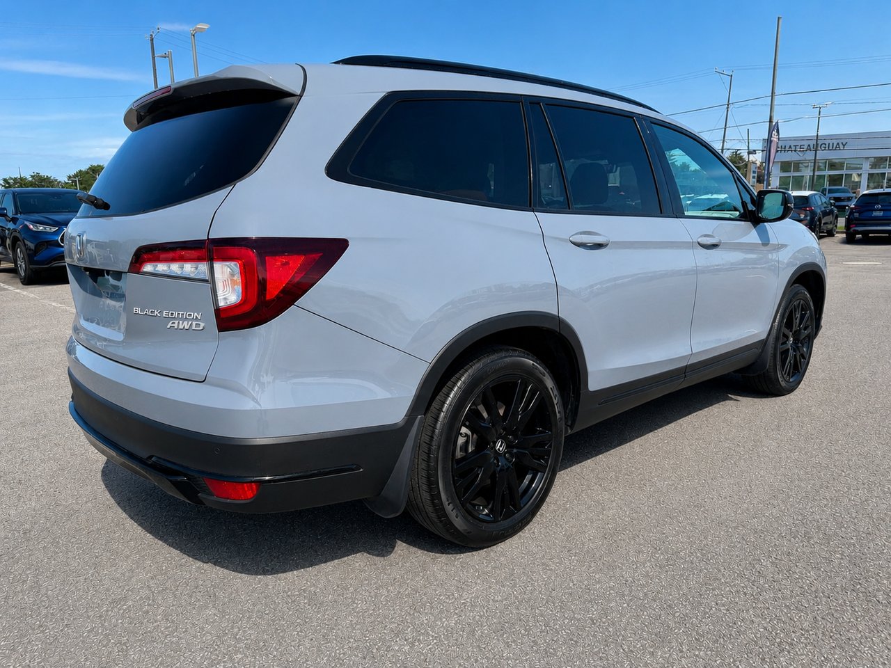 Honda Pilot Black Edition 2022 Gris Châteauguay - photo #4