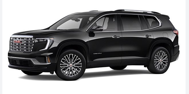 GMC Acadia Traction intégrale 4 portes Denali 2024 Noir