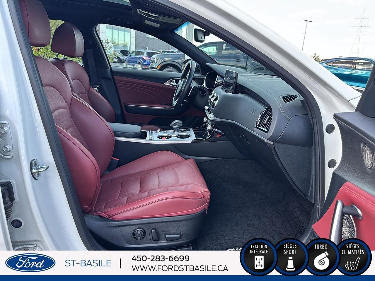 Kia Stinger 2023 Blanc Saint-Basile-le-Grand - photo #11