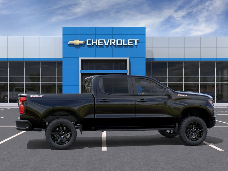 2026 CHEVROLET Silverado 1500 Custom Trail Boss cabine multiplace 4RM 147 po Black Ottawa & Gatineau - photo #4