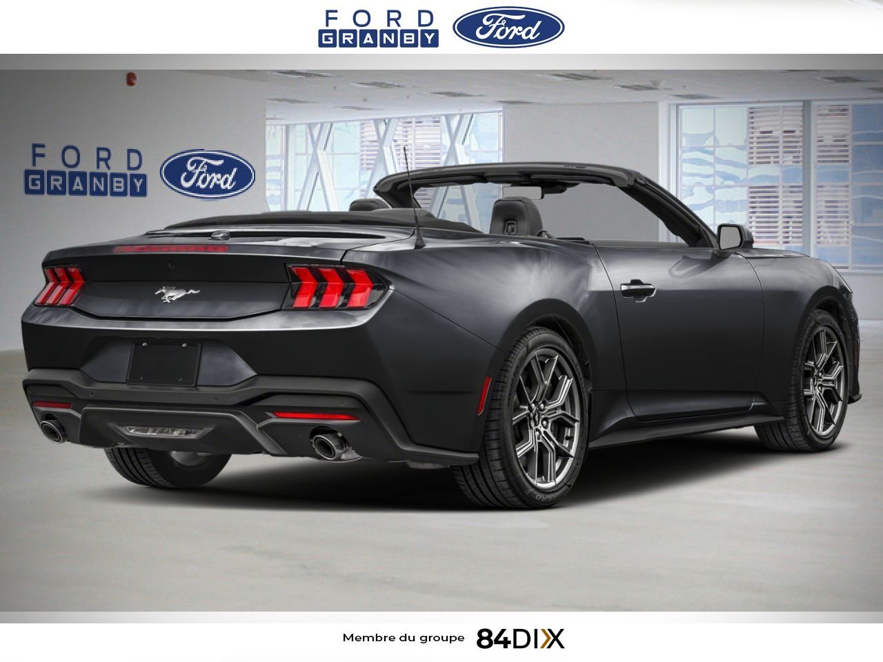 2026 Ford Mustang Shadow Black Granby - photo #2
