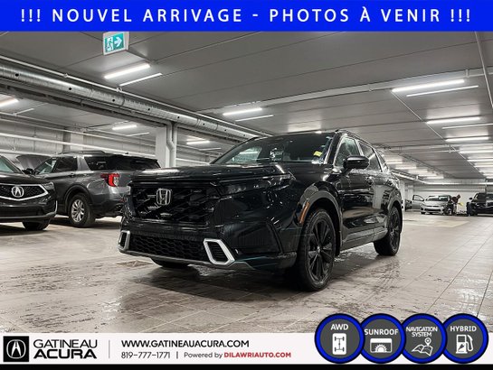 2024 Honda CR-V hybride Touring AWD Black