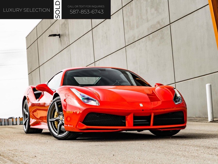 2019 Ferrari 488 GTB 2019 Red