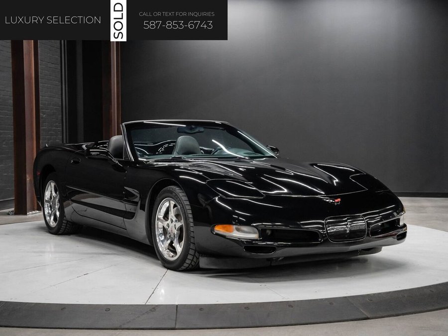 2002 Chevrolet Corvette 2002 Black