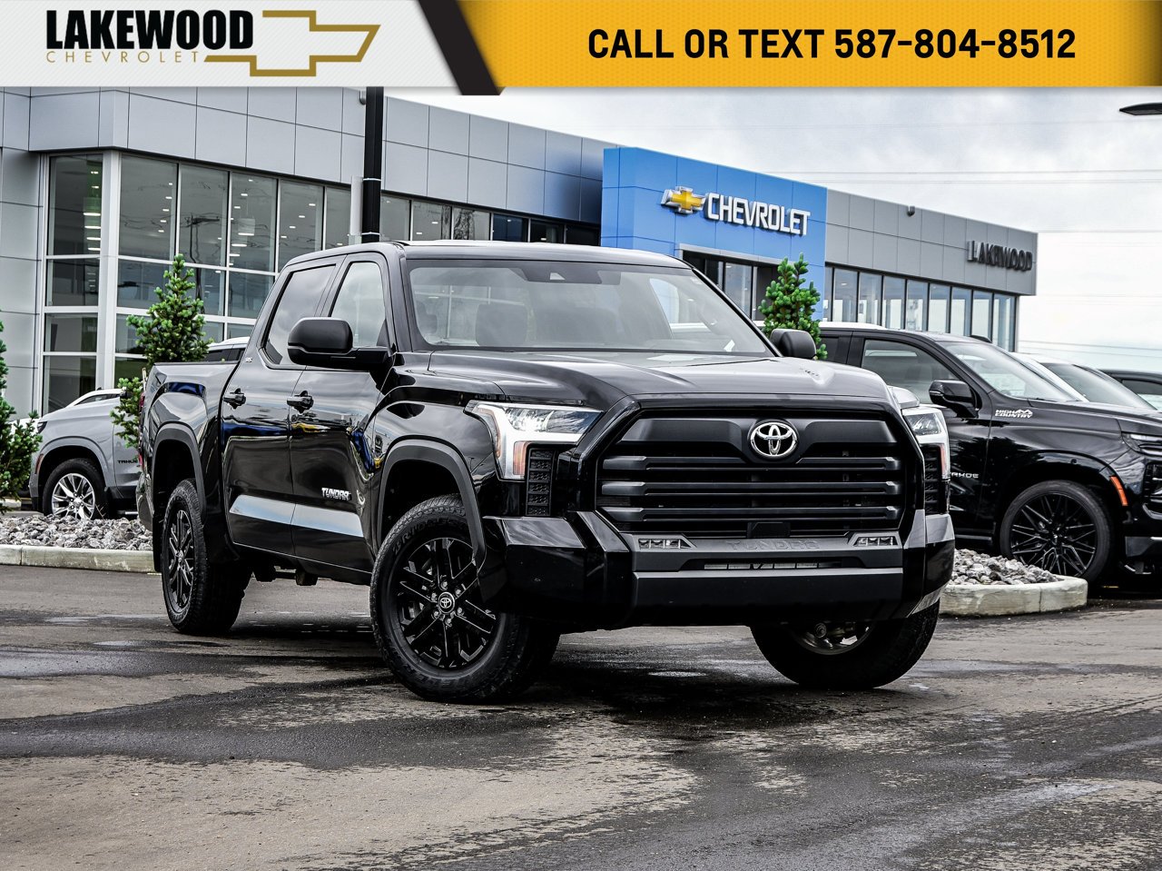 2025 Toyota Tundra 4x4 Crewmax SR Black Sherwood Park - photo #0