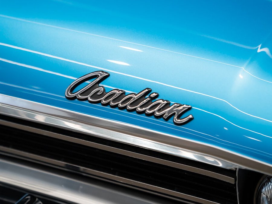 1969 Pontiac Acadian 1969 Blue