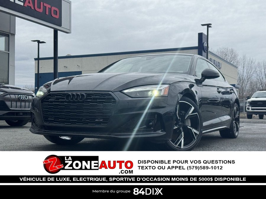 Audi A5 Sportback 2022 2022 Noir